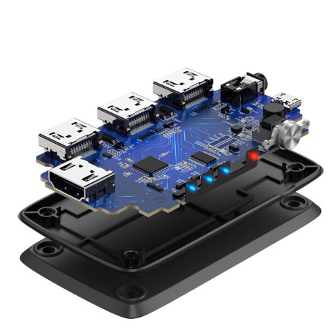 Ugreen przełącznik rozdzielacz splitter switch HDMI - 3x HDMI 4K 30Hz czarny (CM332 80125) Ugreen przełącznik rozdzielacz splitter switch HDMI - 3x HDMI 4K 30Hz czarny (CM332 80125)