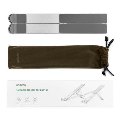 Ugreen składana regulowana podstawka pod laptopa srebrny (LP451) Ugreen składana regulowana podstawka pod laptopa srebrny (LP451)