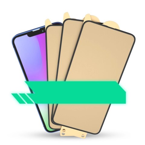 Bestsuit 6w1 zestaw do iPhone 11 Pro Max etui / szkło hartowane flexi / folia na tył / szkło na aparat / ściereczki / aplikator Bestsuit 6w1 zestaw do iPhone 11 Pro Max etui / szkło hartowane flexi / folia na tył / szkło na aparat / ściereczki / aplikator