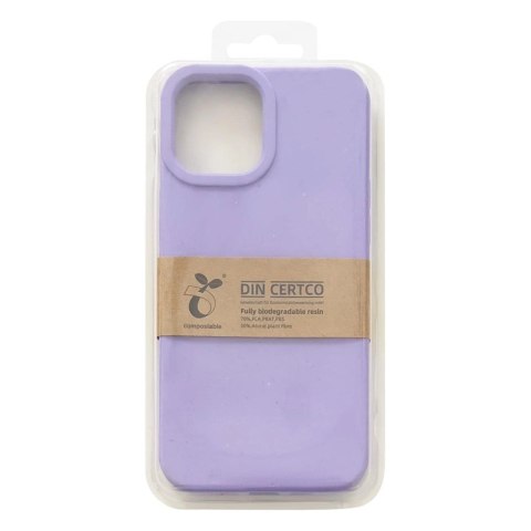 Eco Case etui do iPhone 12 Pro Max silikonowy pokrowiec obudowa do telefonu fioletowy Eco Case etui do iPhone 12 Pro Max silikonowy pokrowiec obudowa do telefonu fioletowy