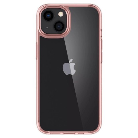 Etui Spigen Ultra Hybrid na iPhone 13 - różowo-przezroczyste Etui Spigen Ultra Hybrid na iPhone 13 - różowo-przezroczyste