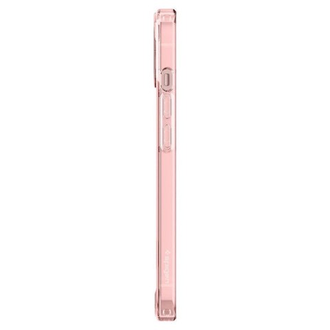 Etui Spigen Ultra Hybrid na iPhone 13 - różowo-przezroczyste Etui Spigen Ultra Hybrid na iPhone 13 - różowo-przezroczyste