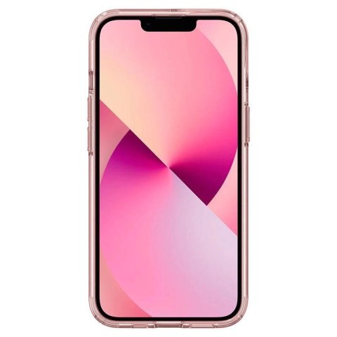Etui Spigen Ultra Hybrid na iPhone 13 - różowo-przezroczyste Etui Spigen Ultra Hybrid na iPhone 13 - różowo-przezroczyste