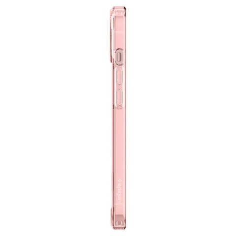 Etui Spigen Ultra Hybrid na iPhone 13 - różowo-przezroczyste Etui Spigen Ultra Hybrid na iPhone 13 - różowo-przezroczyste