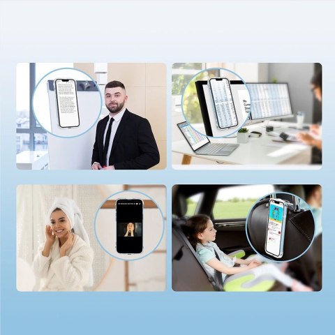 Joyroom Magnetic Defender magnetyczne etui do iPhone 13 Pro pancerny pokrowiec z haczykami podstawką przezroczysty (kompatybilne Joyroom Magnetic Defender magnetyczne etui do iPhone 13 Pro pancerny pokrowiec z haczykami podstawką przezroczysty (kompatybilne