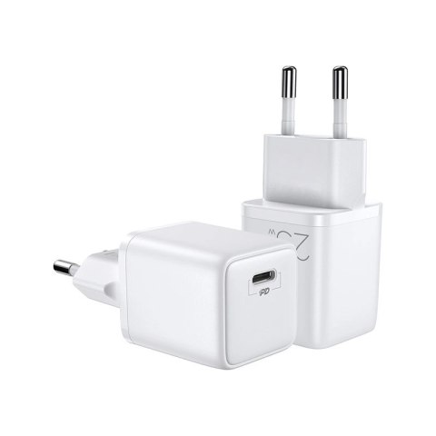 Joyroom szybka ładowarka sieciowa USB Typ C 25W 3A wtyczka EU biały (L-P251) Joyroom szybka ładowarka sieciowa USB Typ C 25W 3A wtyczka EU biały (L-P251)