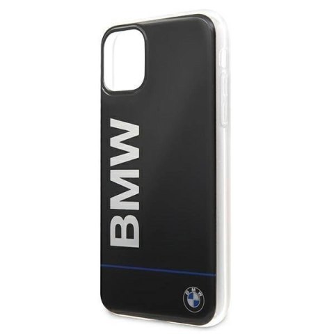 Etui BMW Signature Printed Logo na iPhone 11 Pro Max - czarne Etui BMW Signature Printed Logo na iPhone 11 Pro Max - czarne