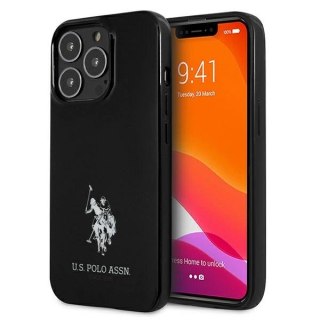 Etui U.S. Polo Assn. Horses Logo na iPhone 13 Pro / iPhone 13 - czarne