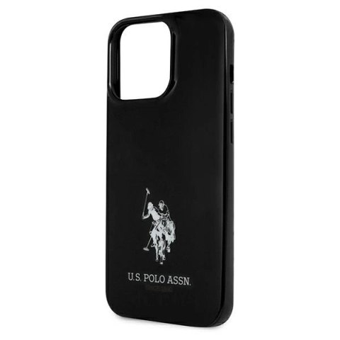 Etui U.S. Polo Assn. Horses Logo na iPhone 13 Pro / iPhone 13 - czarne Etui U.S. Polo Assn. Horses Logo na iPhone 13 Pro / iPhone 13 - czarne