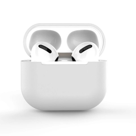Etui do AirPods 3 silikonowy miękki pokrowiec na słuchawki biały (case C) Etui do AirPods 3 silikonowy miękki pokrowiec na słuchawki biały (case C)