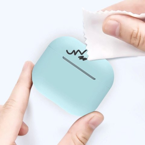 Etui do AirPods 3 silikonowy miękki pokrowiec na słuchawki biały (case C) Etui do AirPods 3 silikonowy miękki pokrowiec na słuchawki biały (case C)