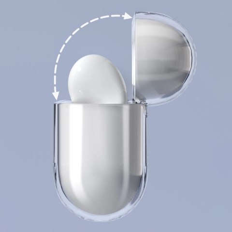 Etui do AirPods 3 sztywny mocny pokrowiec na słuchawki przezroczysty (case A) Etui do AirPods 3 sztywny mocny pokrowiec na słuchawki przezroczysty (case A)