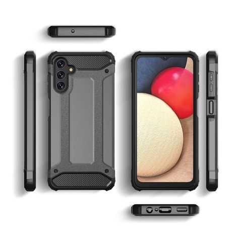 Hybrid Armor pancerne hybrydowe etui pokrowiec Samsung Galaxy A13 5G czarny Hybrid Armor pancerne hybrydowe etui pokrowiec Samsung Galaxy A13 5G czarny