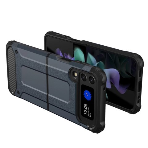 Hybrid Armor pancerne hybrydowe etui pokrowiec Samsung Galaxy Z Flip 3 czarny Hybrid Armor pancerne hybrydowe etui pokrowiec Samsung Galaxy Z Flip 3 czarny