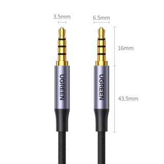 Kabel Ugreen AV183 20782 mini jack 3.5mm / mini jack 3.5mm 2m - szary