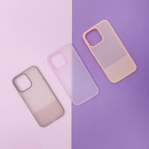 Kingxbar Plain Series etui pokrowiec do iPhone 13 silikonowa obudowa szary