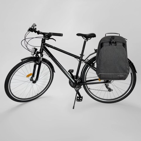 Wozinsky torba rowerowa na bagażnik plecak rowerowy ze stelażem 2w1 30l czarny (WBB33BK) Wozinsky torba rowerowa na bagażnik plecak rowerowy ze stelażem 2w1 30l czarny (WBB33BK)