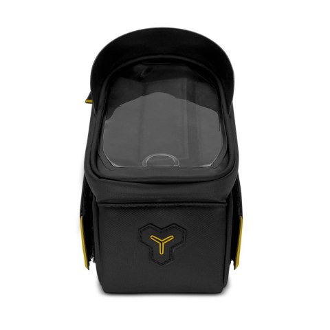 Wozinsky torba rowerowa na ramę z etui na telefon 1l czarny (WBB25BK) Wozinsky torba rowerowa na ramę z etui na telefon 1l czarny (WBB25BK)