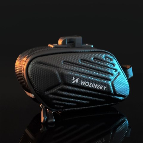 Wozinsky torba rowerowa pod siodełko wodoodporna 1,5 l czarna (WBB27BK) Wozinsky torba rowerowa pod siodełko wodoodporna 1,5 l czarna (WBB27BK)