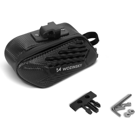 Wozinsky torba rowerowa pod siodełko wodoodporna 1,5 l czarna (WBB27BK) Wozinsky torba rowerowa pod siodełko wodoodporna 1,5 l czarna (WBB27BK)
