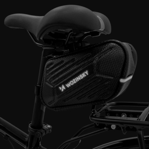 Wozinsky torba rowerowa pod siodełko wodoodporna 1,5 l czarna (WBB27BK) Wozinsky torba rowerowa pod siodełko wodoodporna 1,5 l czarna (WBB27BK)