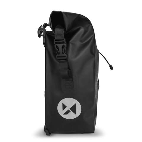 Wozinsky wodoodporna torba rowerowa sakwa na bagażnik 25l żółty (WBB24YE)