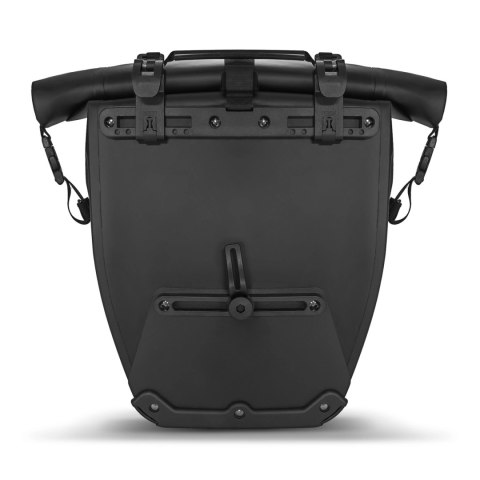 Wozinsky wodoodporna torba rowerowa sakwa na bagażnik 25l żółty (WBB24YE)