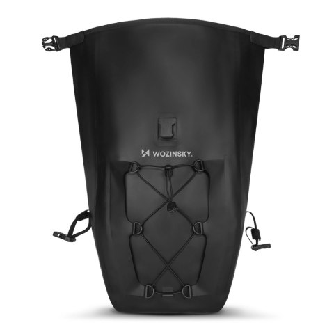Wozinsky wodoodporna torba rowerowa sakwa na bagażnik 25l żółty (WBB24YE)