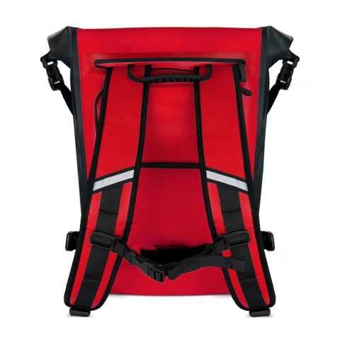 Wozinsky wodoodporny plecak na bagażnik rowerowy torba rowerowa 2w1 23l czerwony (WBB31RE)