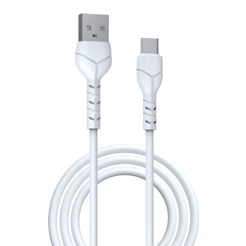 Devia kabel Kintone EC145 USB - USB-C 1,0 m 2,1A biały Devia kabel Kintone EC145 USB - USB-C 1,0 m 2,1A biały