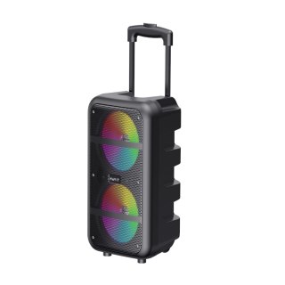 HAVIT głośnik Bluetooth SQ116BT LED karaoke czarny