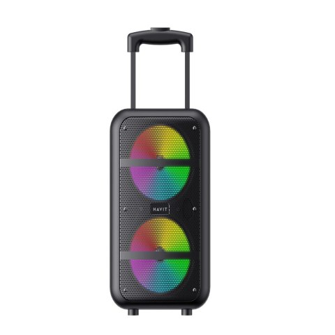 HAVIT głośnik Bluetooth SQ116BT LED karaoke czarny HAVIT głośnik Bluetooth SQ116BT LED karaoke czarny