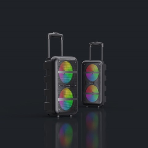 HAVIT głośnik Bluetooth SQ116BT LED karaoke czarny HAVIT głośnik Bluetooth SQ116BT LED karaoke czarny