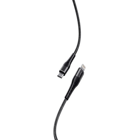 HAVIT kabel HV-RH14 USB-C - Lightning 1,2m czarny HAVIT kabel HV-RH14 USB-C - Lightning 1,2m czarny