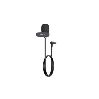 HAVIT mikrofon przewodowy MC361 jack 3,5mm czarny