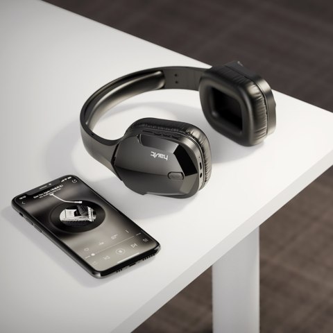 HAVIT słuchawki Bluetooth H610BT nauszne czarne