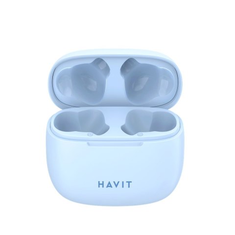 HAVIT słuchawki Bluetooth TW967 dokanałowe niebieskie HAVIT słuchawki Bluetooth TW967 dokanałowe niebieskie