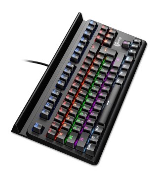Liocat klawiatura gamingowa KX 365+ CM mechaniczna qwerty outemu blue czarna