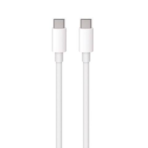 Maxlife kabel MXUC-05 USB-C - USB-C 1,0 m 100W biały Maxlife kabel MXUC-05 USB-C - USB-C 1,0 m 100W biały