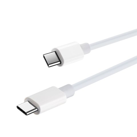 Maxlife kabel MXUC-05 USB-C - USB-C 1,0 m 100W biały Maxlife kabel MXUC-05 USB-C - USB-C 1,0 m 100W biały