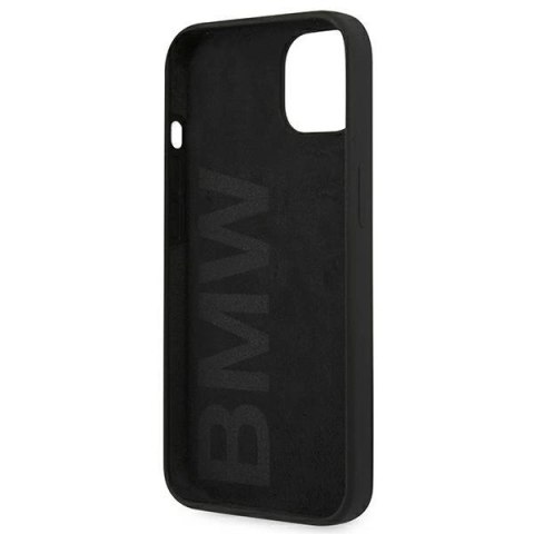 Etui BMW Silicone Signature na iPhone 13 mini - czarne Etui BMW Silicone Signature na iPhone 13 mini - czarne