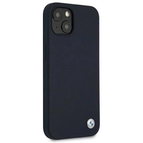 Etui BMW Silicone Signature na iPhone 13 mini - granatowe Etui BMW Silicone Signature na iPhone 13 mini - granatowe