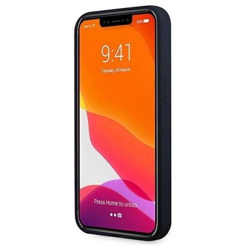 Etui BMW Silicone Signature na iPhone 13 mini - granatowe Etui BMW Silicone Signature na iPhone 13 mini - granatowe