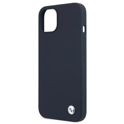 Etui BMW Silicone Signature na iPhone 13 mini - granatowe Etui BMW Silicone Signature na iPhone 13 mini - granatowe