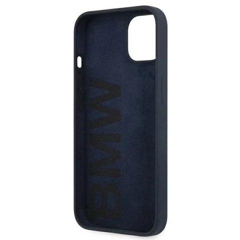 Etui BMW Silicone Signature na iPhone 13 mini - granatowe Etui BMW Silicone Signature na iPhone 13 mini - granatowe