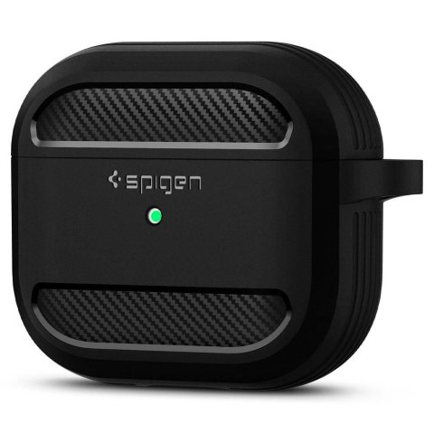 Etui Spigen Rugged Armor na Apple AirPods 3 - czarny mat