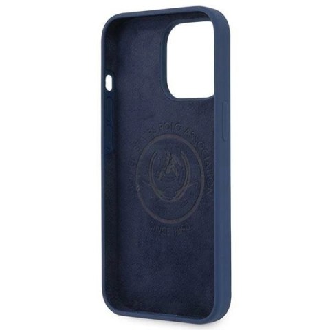 Etui U.S. Polo Assn. Silicone Collection na iPhone 13 Pro Max - granatowe Etui U.S. Polo Assn. Silicone Collection na iPhone 13 Pro Max - granatowe