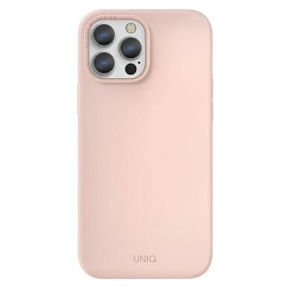 Etui UNIQ Lino Hue MagSafe na iPhone 13 Pro / iPhone 13 - różowe