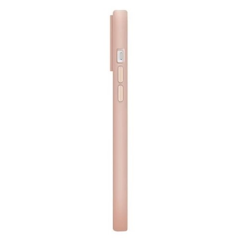 Etui UNIQ Lino Hue MagSafe na iPhone 13 Pro / iPhone 13 - różowe Etui UNIQ Lino Hue MagSafe na iPhone 13 Pro / iPhone 13 - różowe