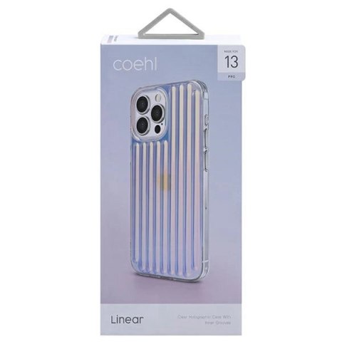 Etui Uniq Coehl Linear na iPhone 13 Pro / iPhone 13 - opalizujące